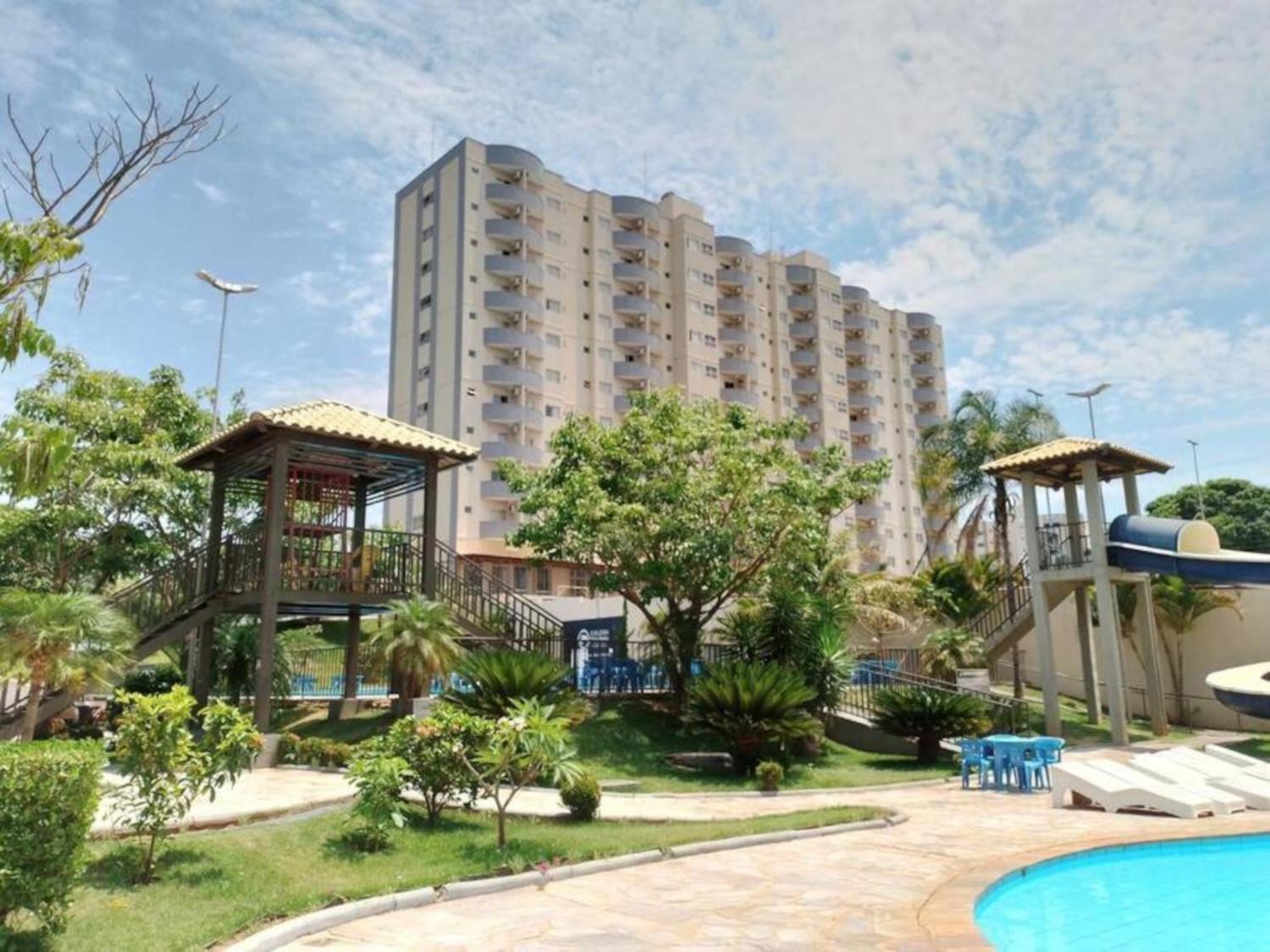 Caldas Novas, Golden Dolphin Grand Hotel, Quarto Sala Cozinha Aconchegante, Ap 361 Kültér fotó