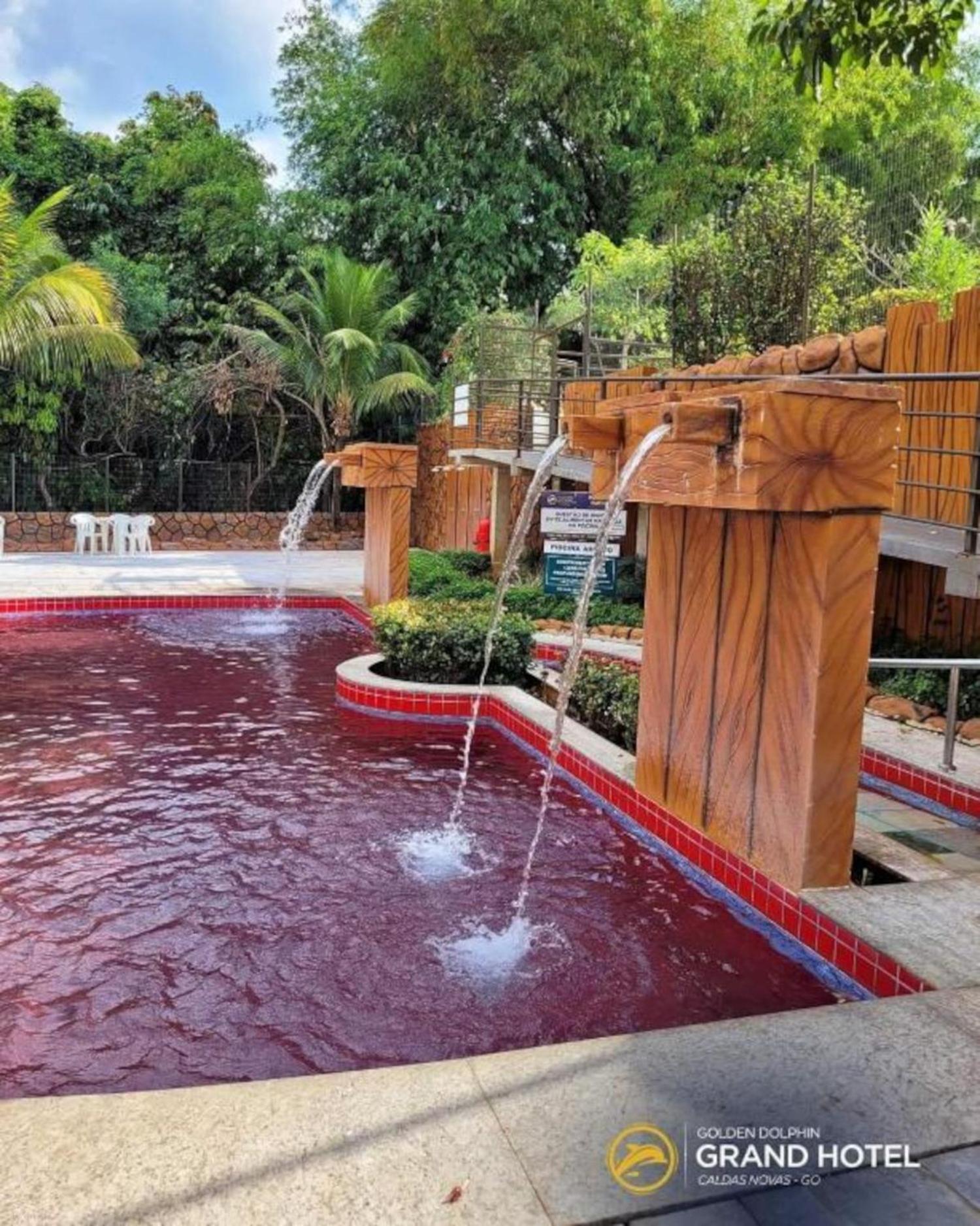 Caldas Novas, Golden Dolphin Grand Hotel, Quarto Sala Cozinha Aconchegante, Ap 361 Kültér fotó
