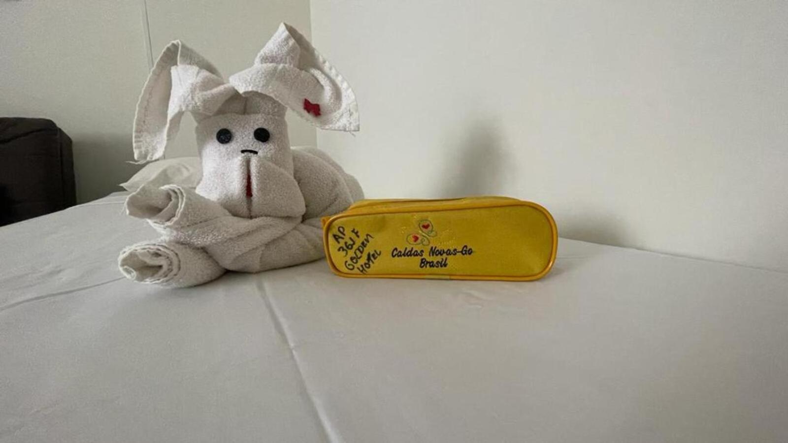 Caldas Novas, Golden Dolphin Grand Hotel, Quarto Sala Cozinha Aconchegante, Ap 361 Kültér fotó